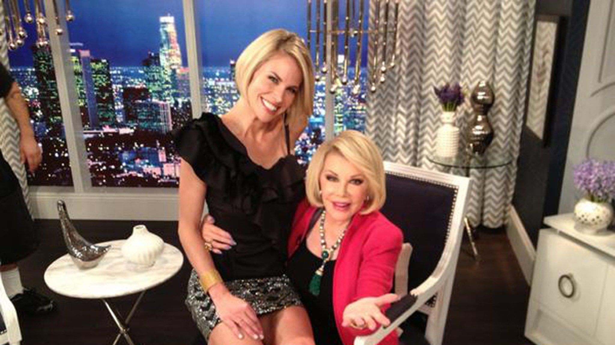 Stars Posting Pics With Joan Rivers