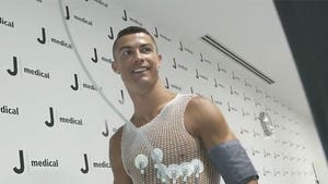 Cristiano Ronaldo Takes Medical Exam for $117 Mil Juventus Deal