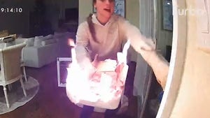 Mac Jones' GF Races To Put Out Dinner Fire At QB's Home, Flames Caught On Video
