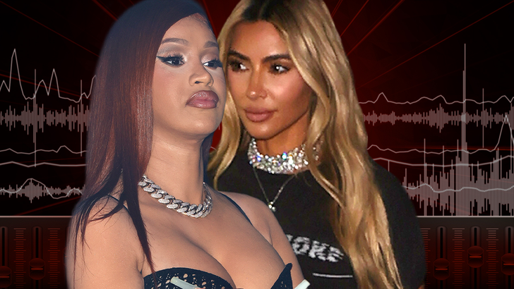 Cardi B Says Kim Kardashian Gave Her Plastic Surgeon Recommendations