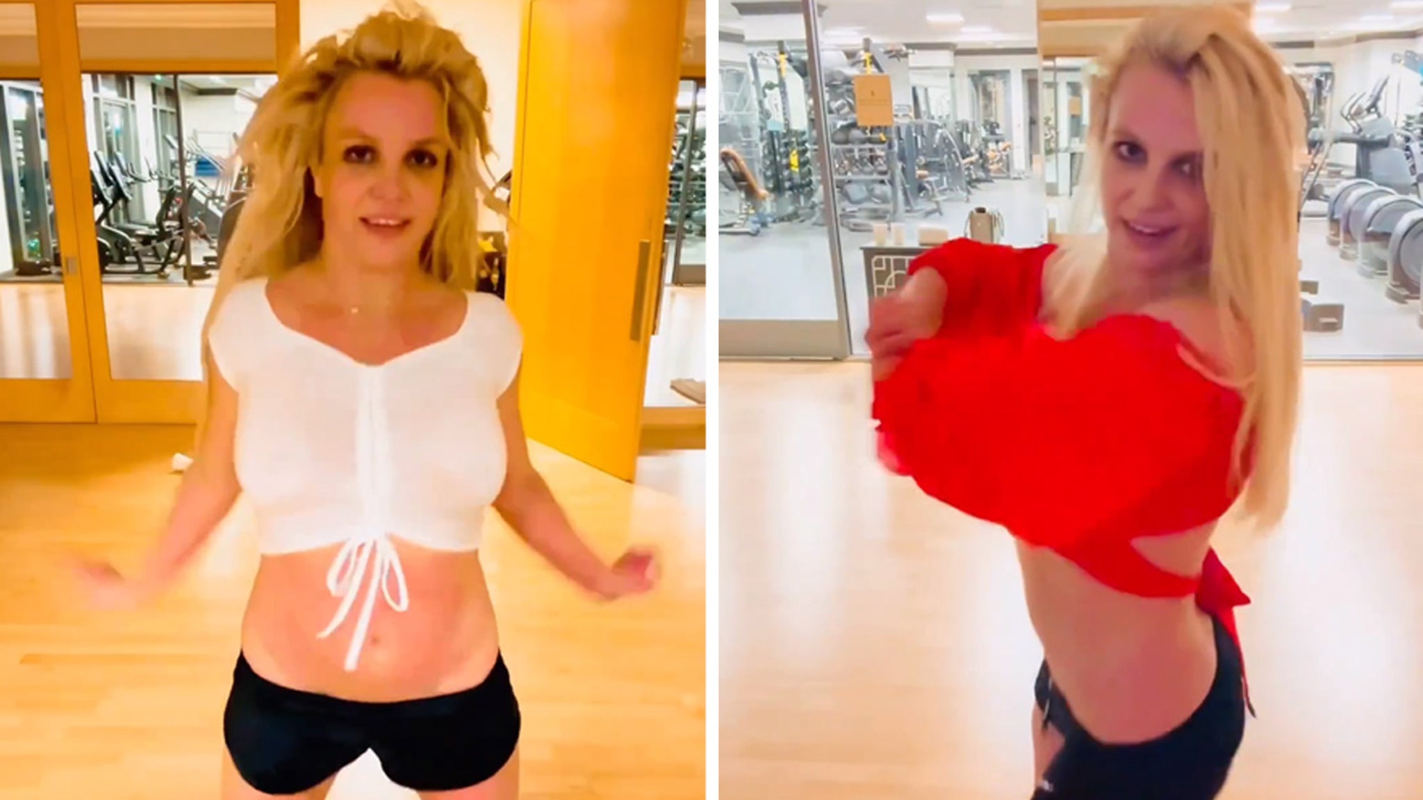 Britney Spears Dances for the Camera After Saying Her Name's Now River Red thumbnail