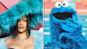 rihanna and cookie monster