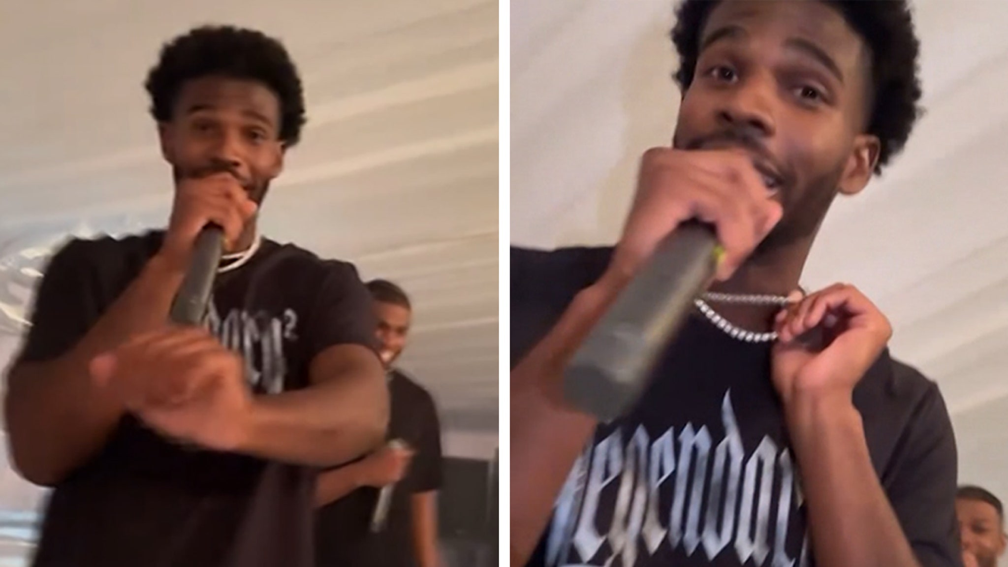 Shedeur Sanders Raps At Party After Going Undrafted In First Round