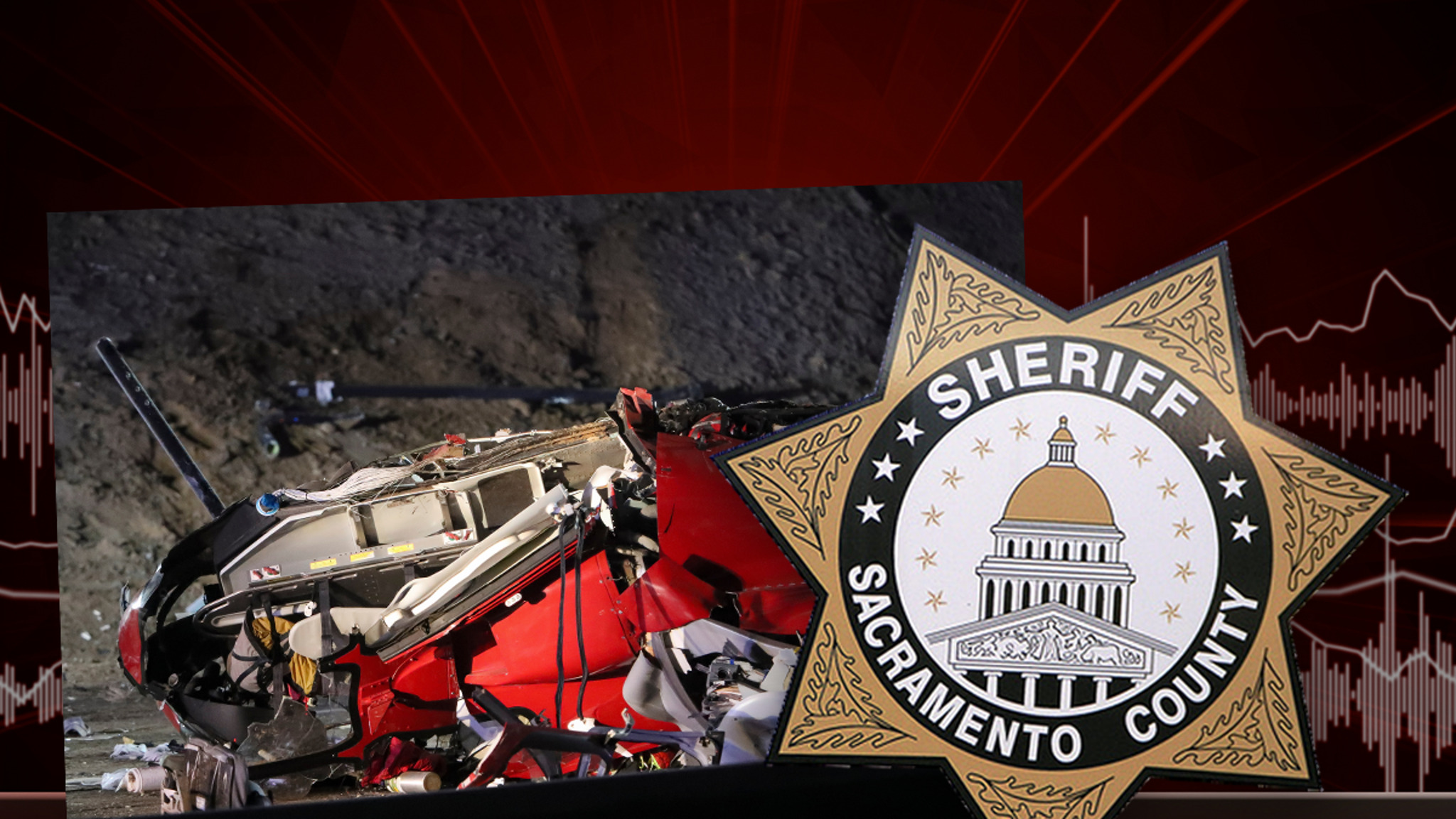 Helicopter Crashes on California Freeway, Pins Woman Underneath