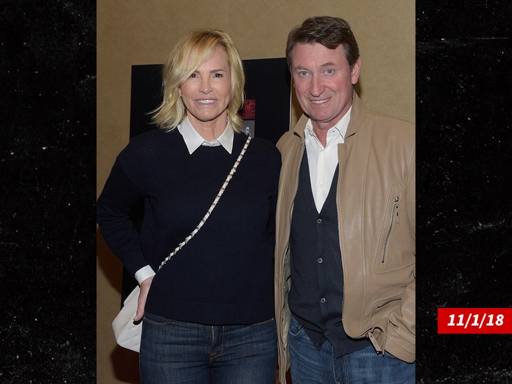 Janet y Wayne Gretzky