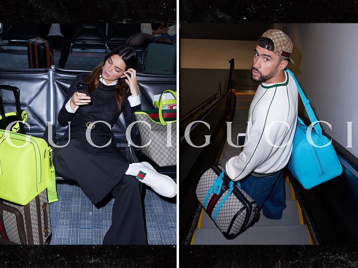 Kendall Jenner and Bad Bunny Go Instagram Official With Gucci Campaign  Photos