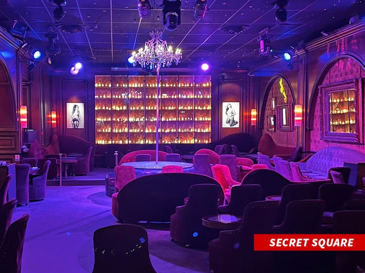 Club de striptease Secret Square, Juegos Olímpicos de París