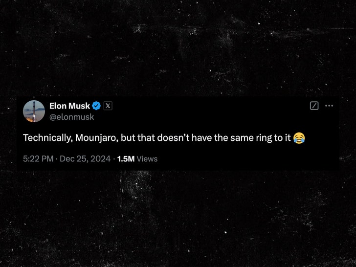 elon musk mounjaro tweet