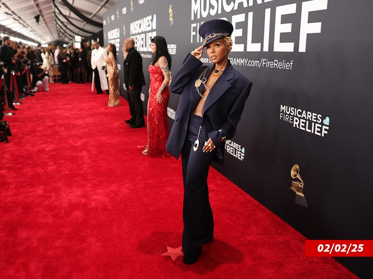 Janelle Monet at the grammys