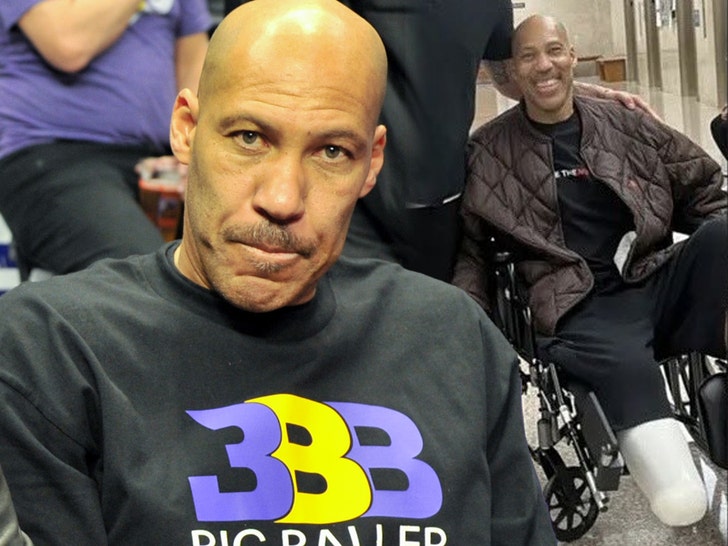 Lavar Ball falando sobre amputação