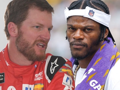 dale earnhardt jr and lamar jackson lawsuit over the number 8 shutterstock