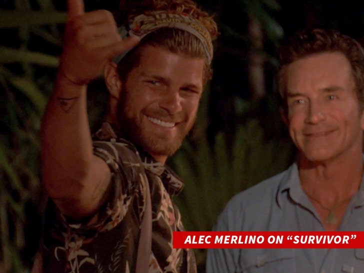 Alec Merlino en Survivor Jetty
