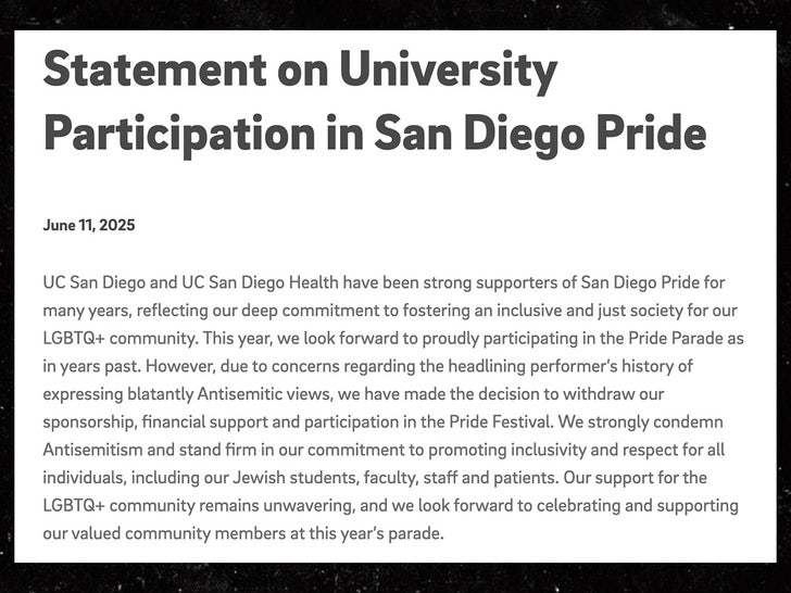 university san diego kehlani pride statement ucsd.edu