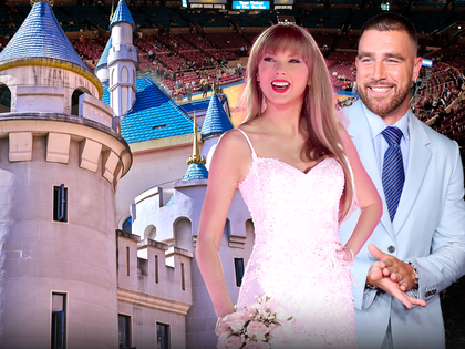 main taylor swift travis kelce castle getty 2