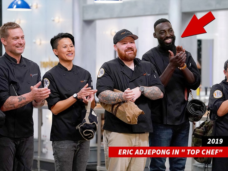 Eric Adjepong in Top Chef getty 1