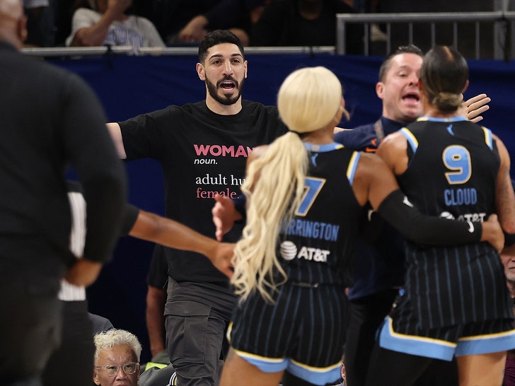 enes kanter and natasha cloud getty 1