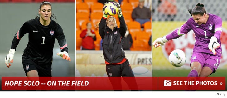 Hope Solo -- On The Field