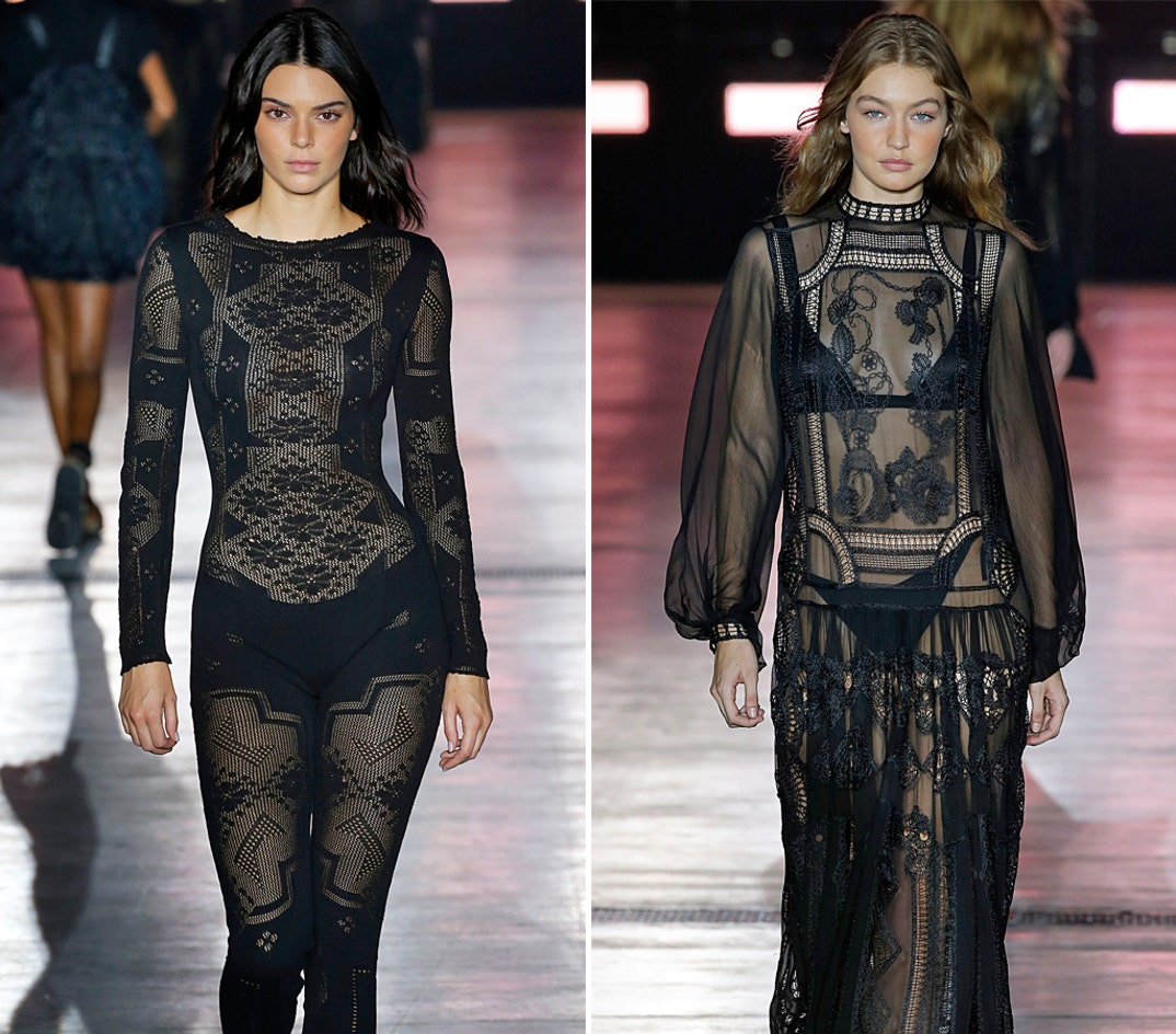 Kendall Jenner (22) vs. Gigi Hadid (23) -- Milan Fashion Week Edition