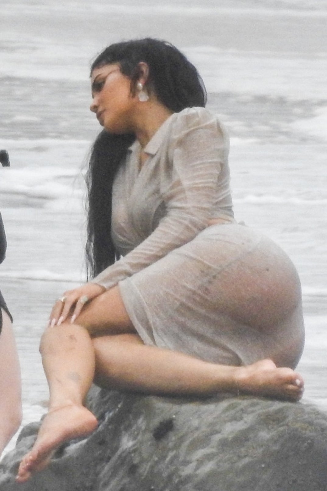 Kylie Jenner's Sєxy See-Through Shoot in Malibu