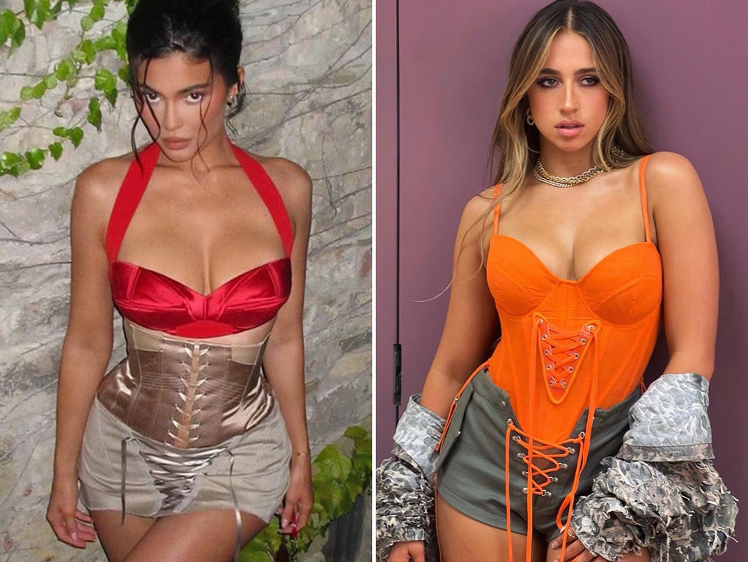 Kylie Jenner vs. Tate McRae -- Corset Cuties Edition