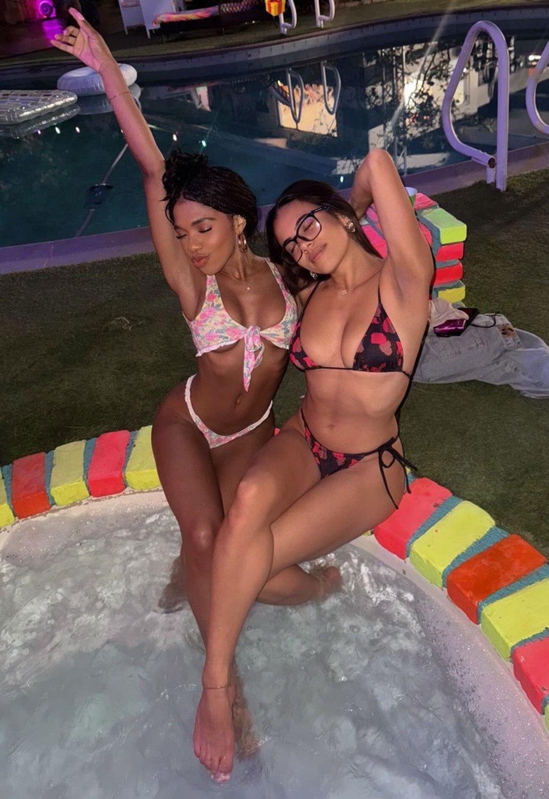 Teala Dunn and Adelaine Morin
