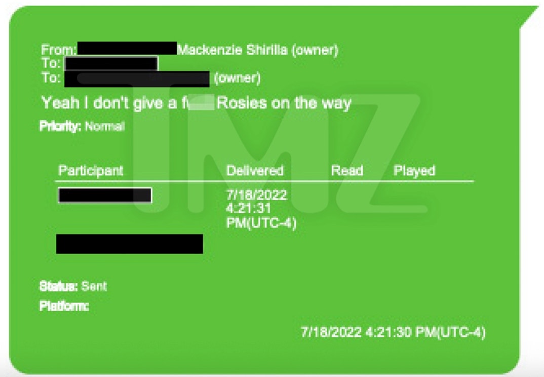 Inidivual Mazkenie Shirilla Accusing Dominic Russo 26