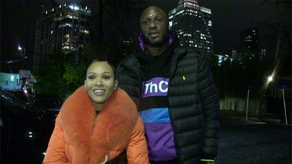 Lamar Odom and his fiancee say people are reading too much into her deleting some IG pics -- including one of her engagement rock -- 'cause there's a simple reason for the vanishing act.