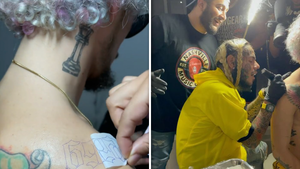 UFC's Sean O'Malley Gets '69' Tattoo From 6ix9ine, 'You Da Man!'