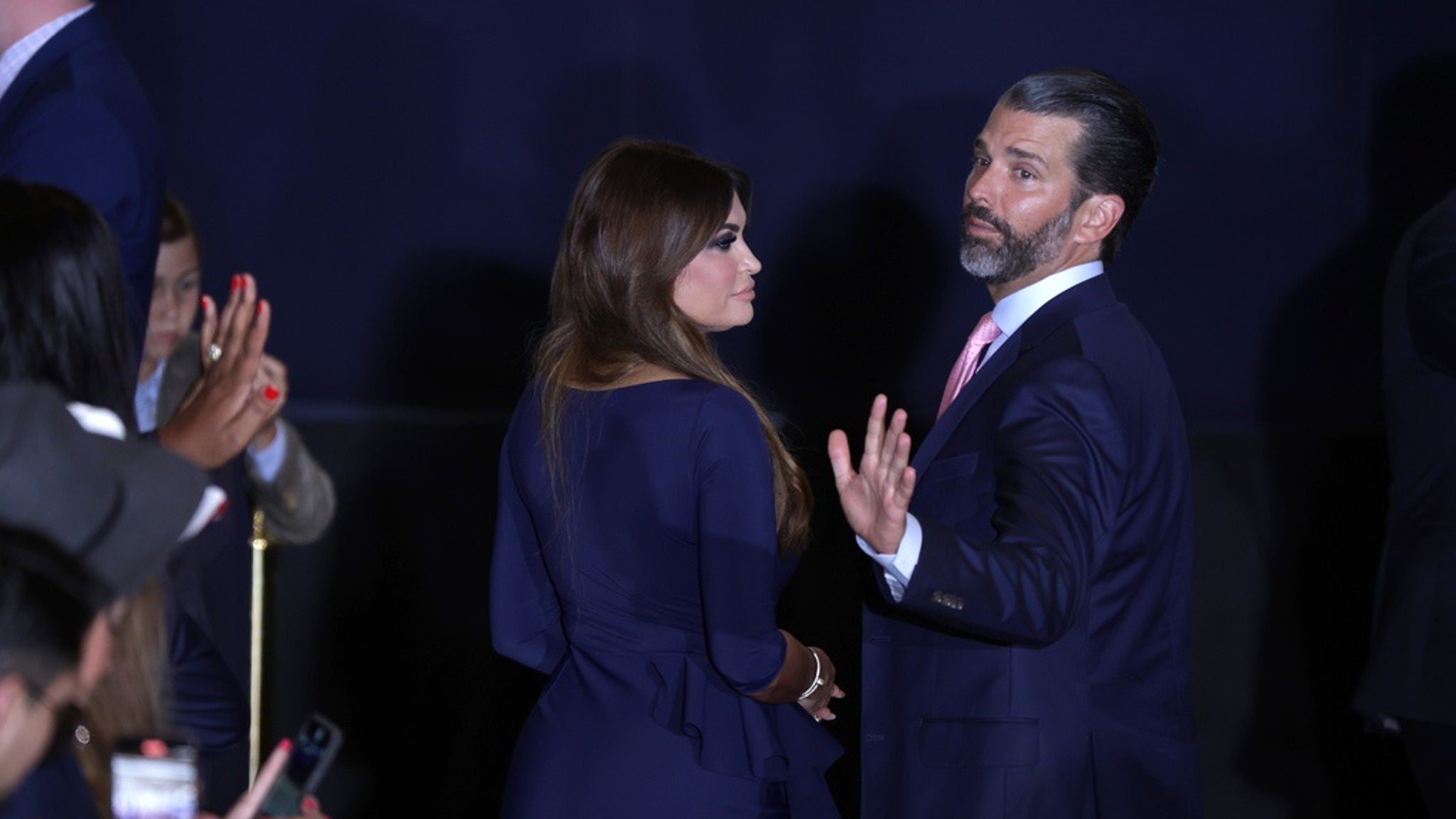 Trump Family At Mar-A-Lago Press Conference