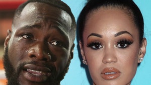 Telli Swift and Deontay Wilder