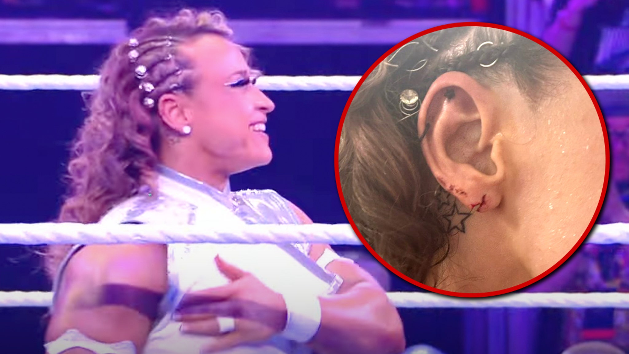 WWE s Jordynne Grace s Earring Gruesomely Ripped Out Throughout Match 