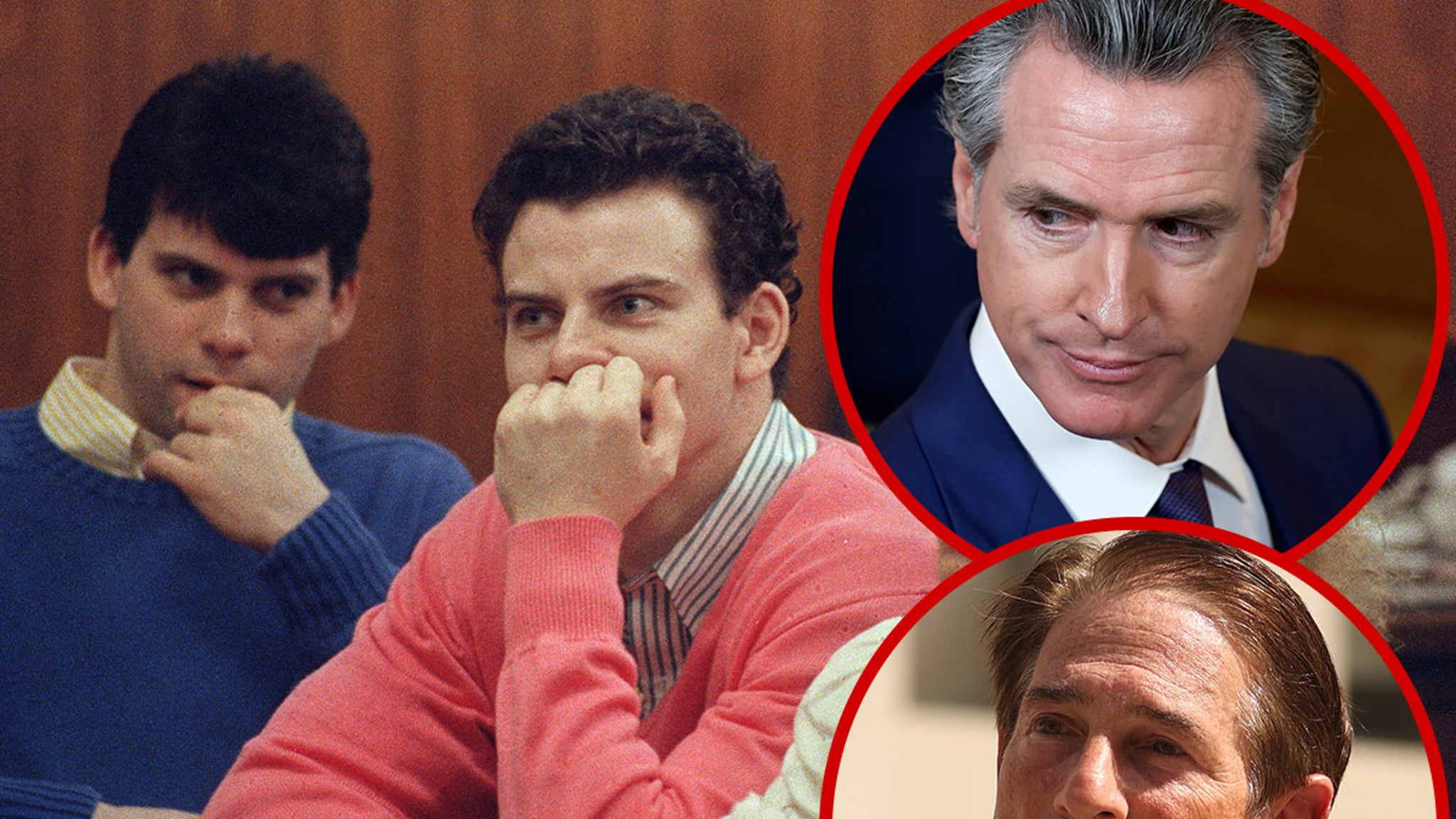 California Governor Defers to New D.A. in Menendez Brothers’ Case