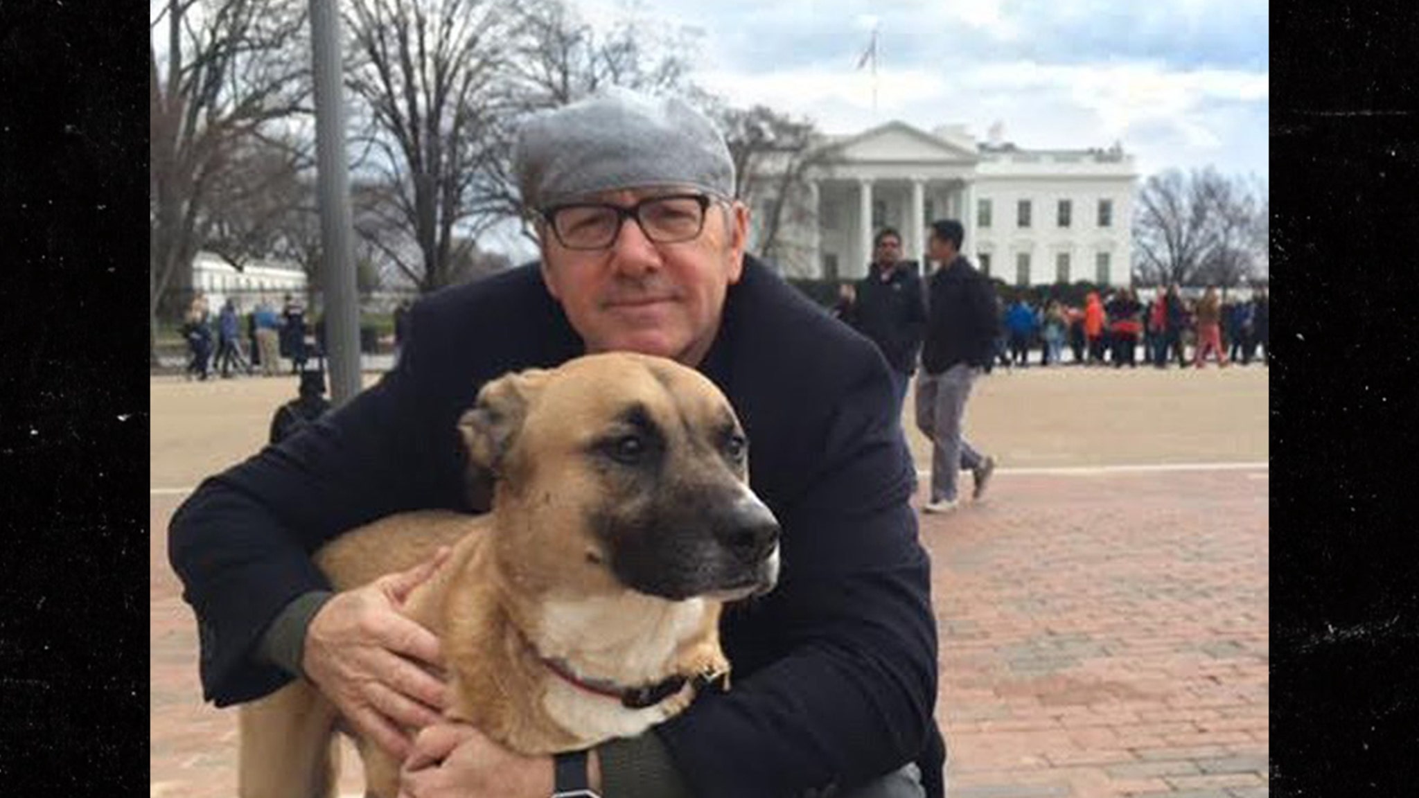 Kevin Spacey’s Adopted Rescue Dog Boston Has Died