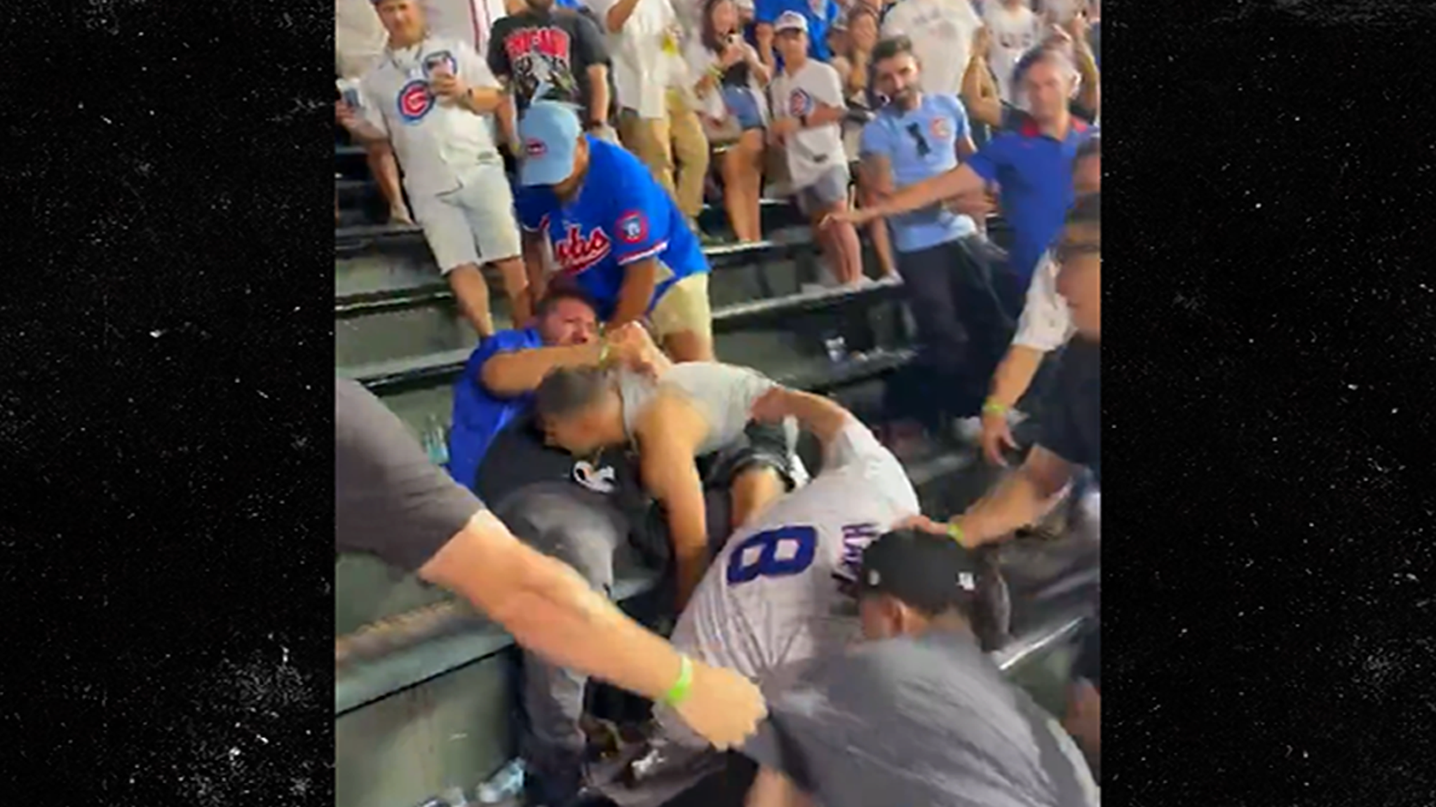 Insane Brawl At Cubs Game, 3 People Arrested, Cocaine Allegedly Found