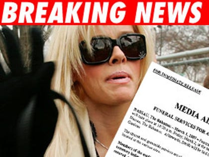 Anna Nicole Smith's Funeral
