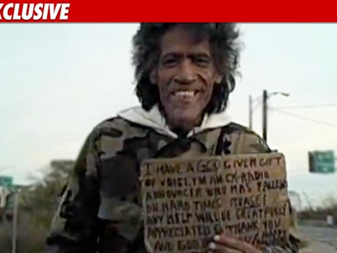 Job offers pile up for homeless man with golden voice