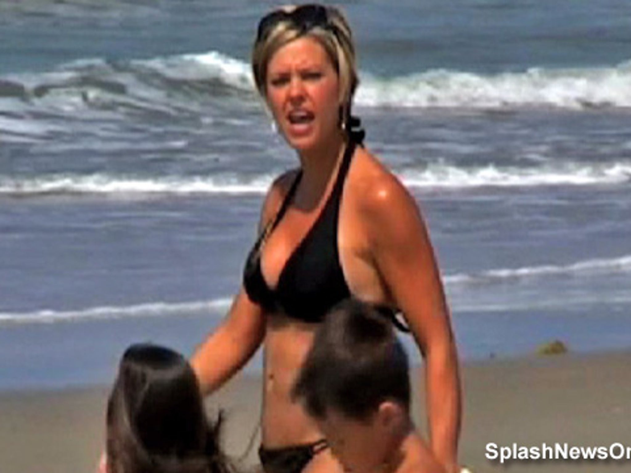 Kate Gosselin What a Beach