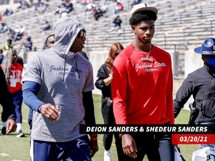 Deion Sanders Shedeur Sanders