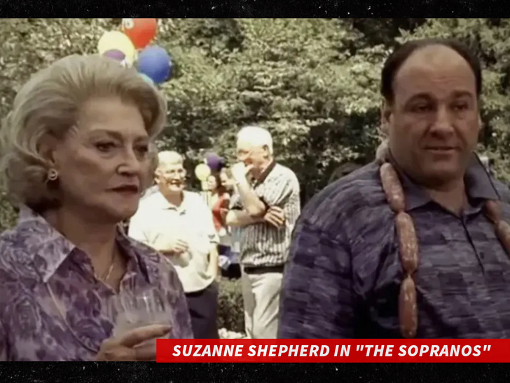 Suzanne Shepherd in the sopranos