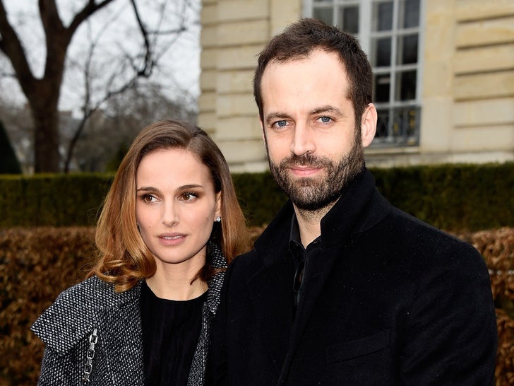 Natalie Portman and Benjamin Millepied together