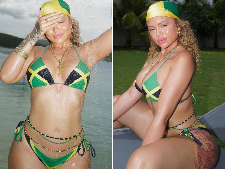 Latto Turns Up The Heat On Hot Jamaica Vacay Latto Turns Up The Heat On Hot Jamaica Vacay