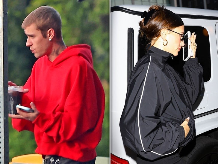 Justin Bieber & Hailey Bieber Spend the Day in LA