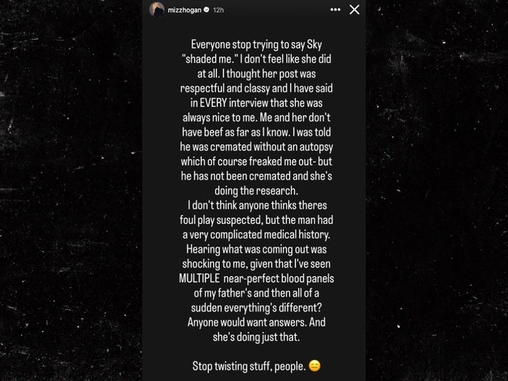 brooke hogan sky dialy hulk hogan sub instagram