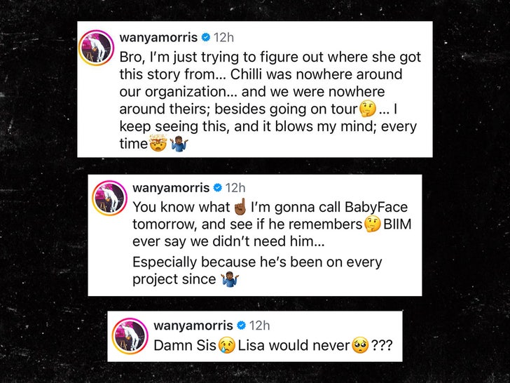 wanya morris tlc chilli sub instagram 2