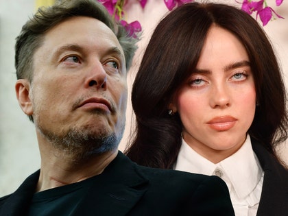 elon musk billie eilish getty
