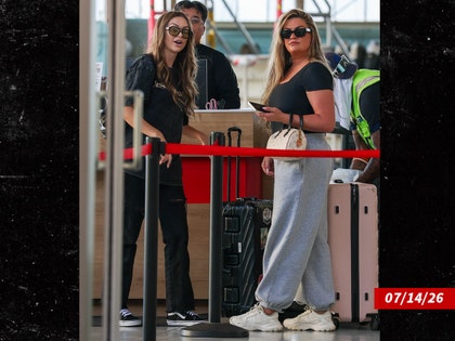 Brittany Cartwright spotted boarding a private jet backgrid