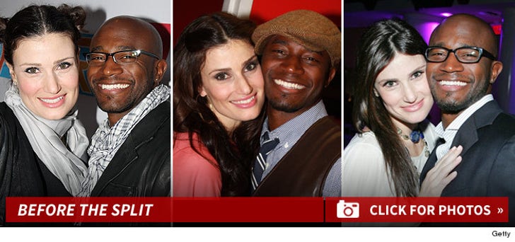 Taye Diggs and Idina Menzel -- Before The Split