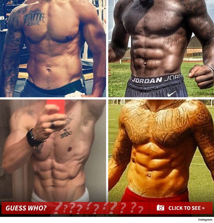 Shredded NFL Players -- Guess Who!