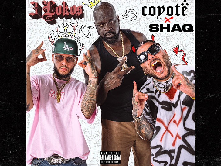 Shaq Collabs W/ L.A. Rap Group Coyote, Drops New Song, '3 Lokos'