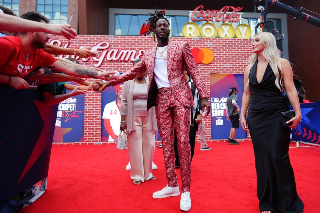 MLB All Star Red Carpet Fashion Photos